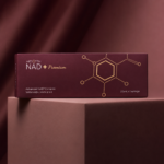 Mesoten NAD+ Premium product box in a clean studio hero image
