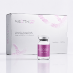 Mesoten Pure Skin single 3ml vial in front of branded product box