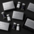Flat lay of Mesoten Exo Peptide silver boxes with powder and solution vials