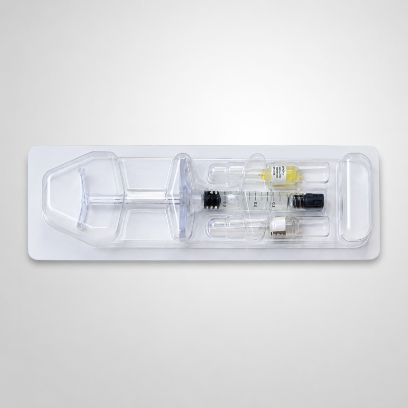 Lapiena Classic 1ml prefilled syringe and sterile blister pack