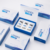 Lennea Booster open skincare set with three 3ml vials and branded packaging