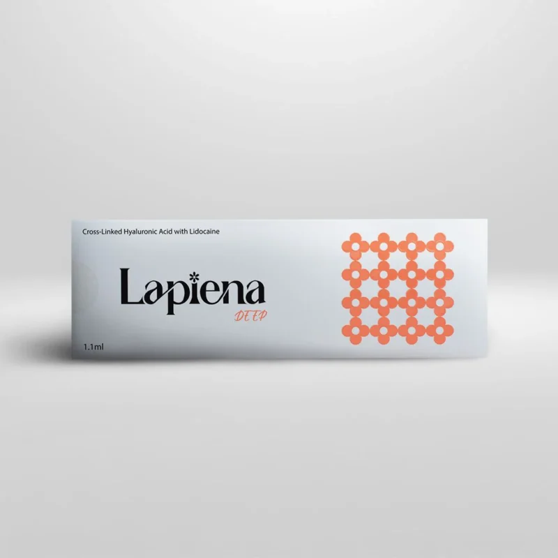 Laoiena deep filler package on a surface